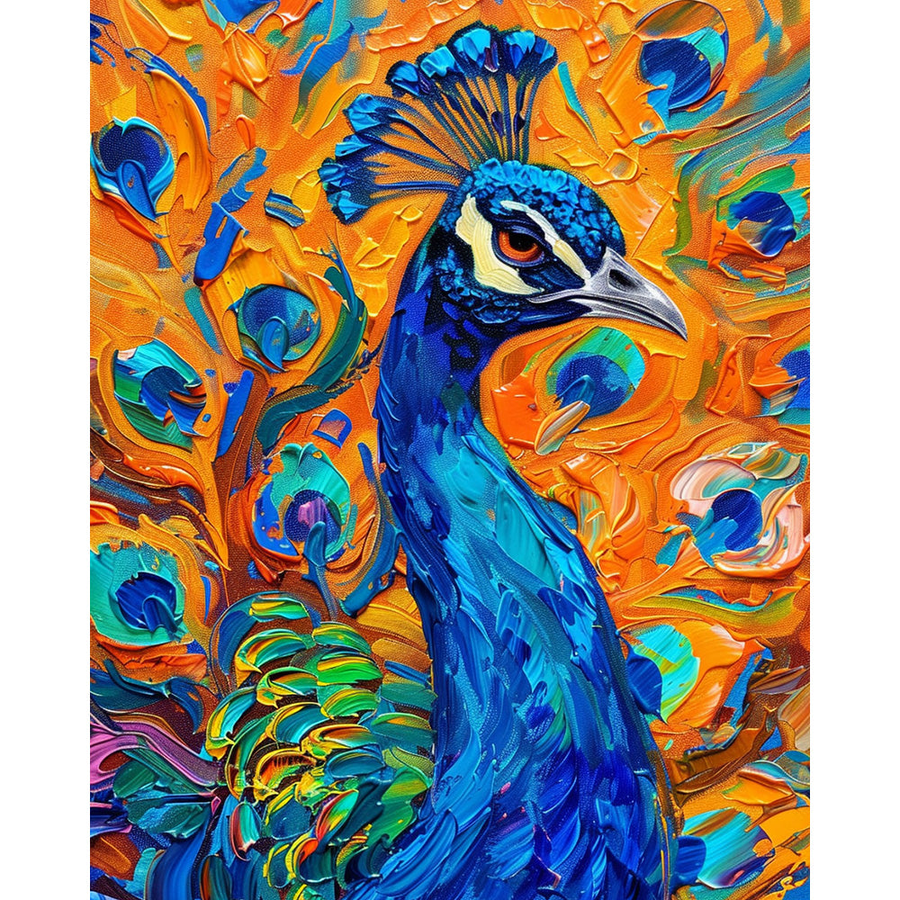 Peacock Painting By Number 2