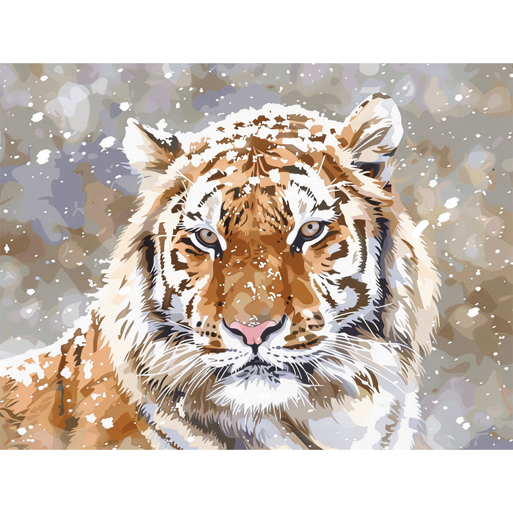 Tiger Painting By Number 2