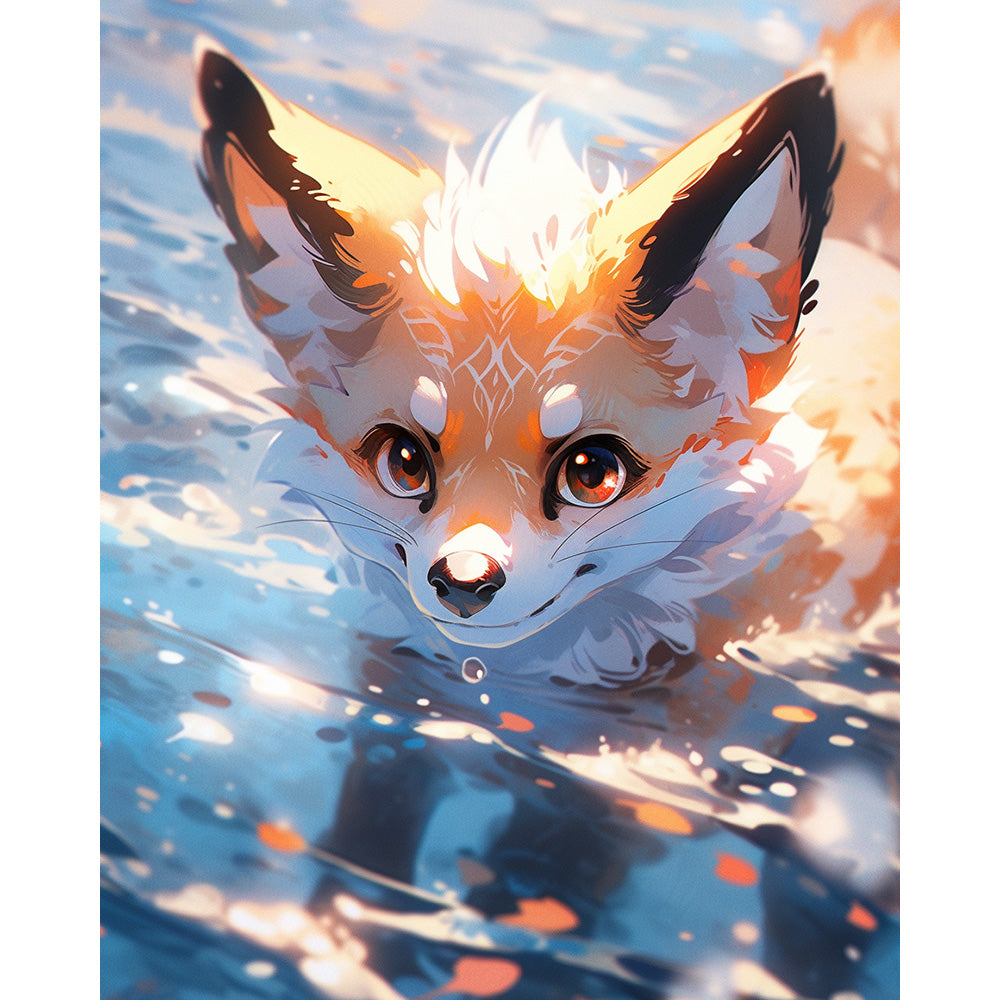 Fox Painting By Number 2