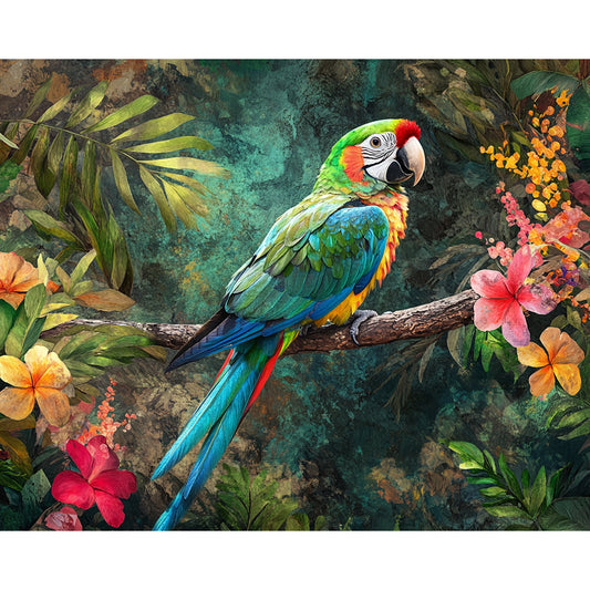 Parrot Painting By Number 2