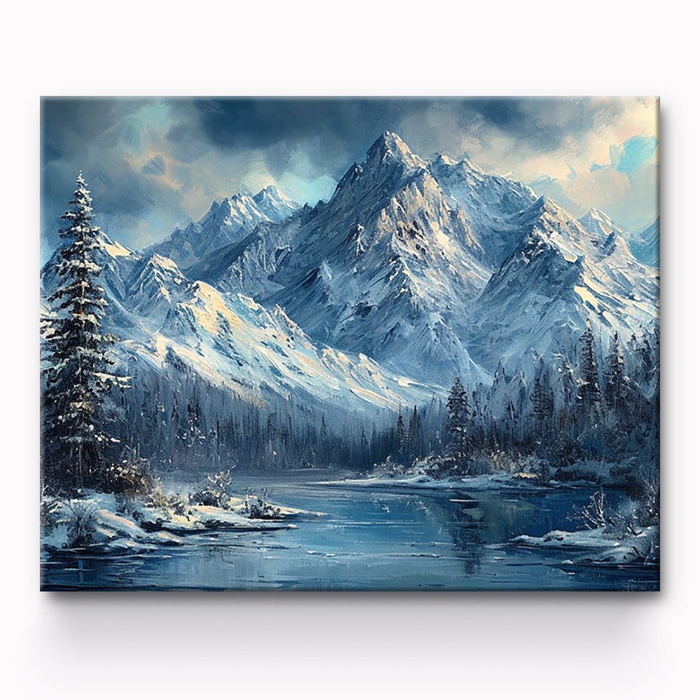 Mountain Painting By Number 1