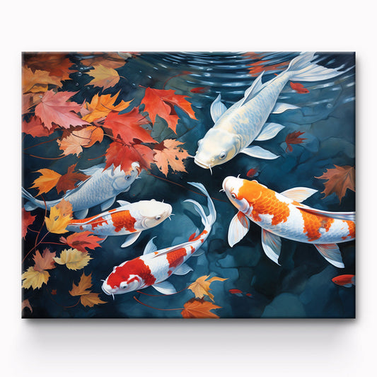 Carps Painting By Number 1