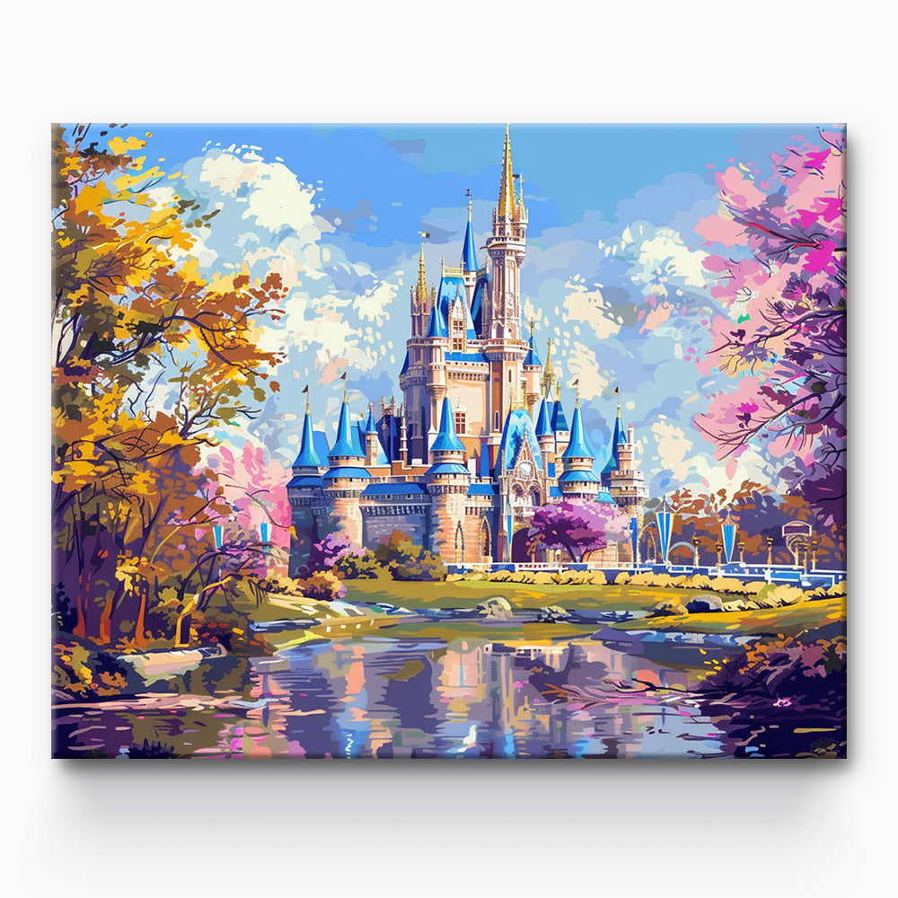 Castles Painting By Number 1