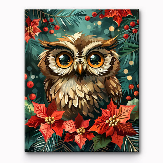 Owl Painting By Number 1