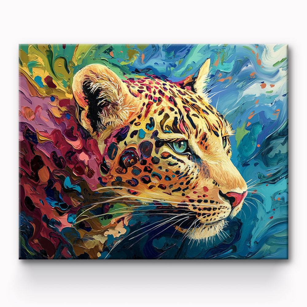 Leopard Painting By Number 1