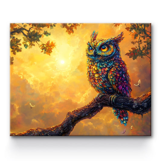 Owl Painting By Number 1