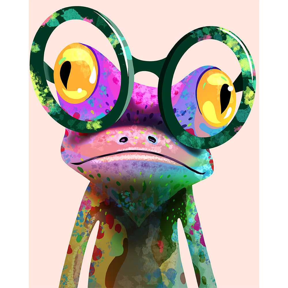 Big Eyed Frog Painting By Number 2