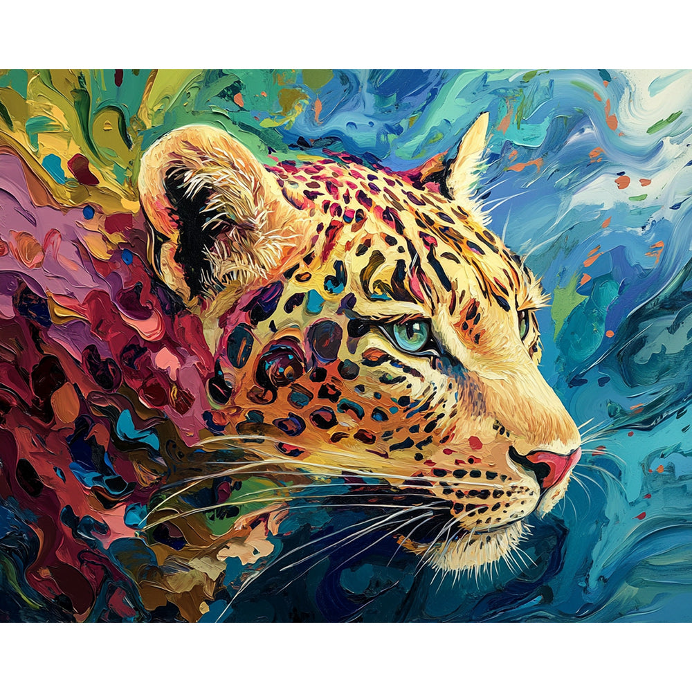 Leopard Painting By Number 2