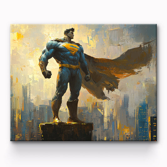 Superman Painting By Number 1