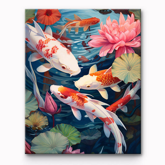 Carps Painting By Number 1
