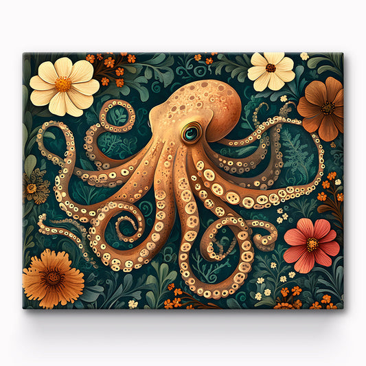 Octopuses Painting By Number 1