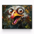 Vulture Portrait Painting By Number 1