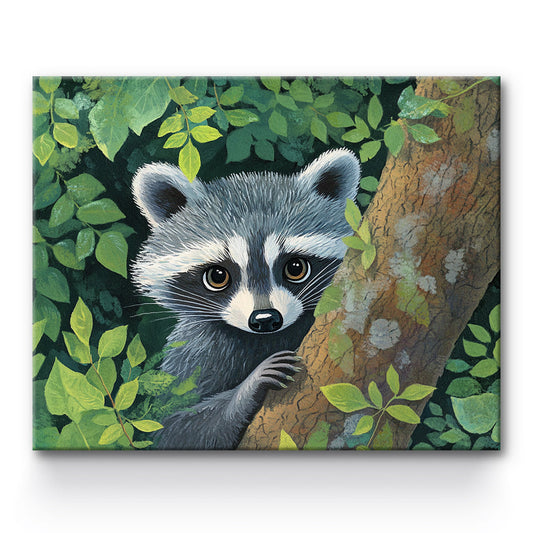 Tree Sloth Painting By Number 1