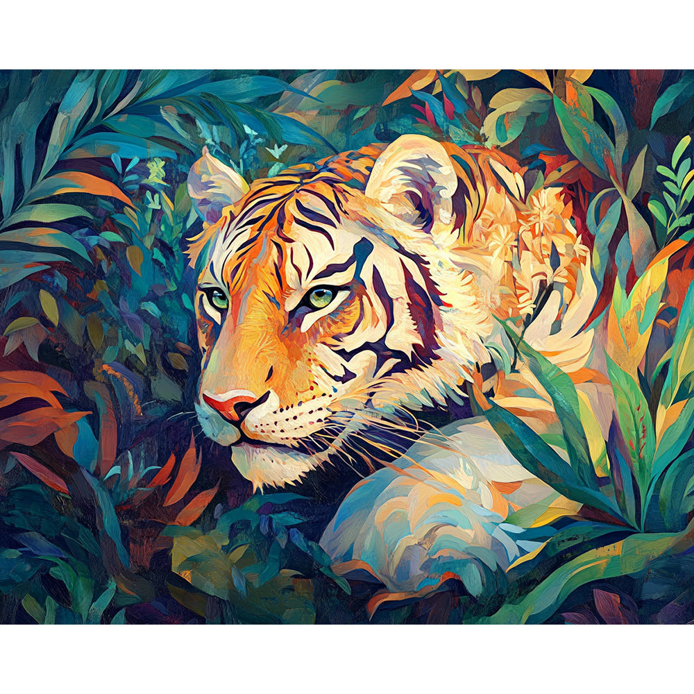 Tiger Painting By Number 2