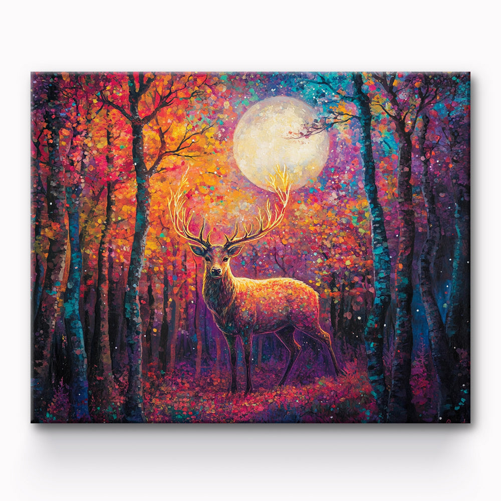 Deer Painting By Number 1
