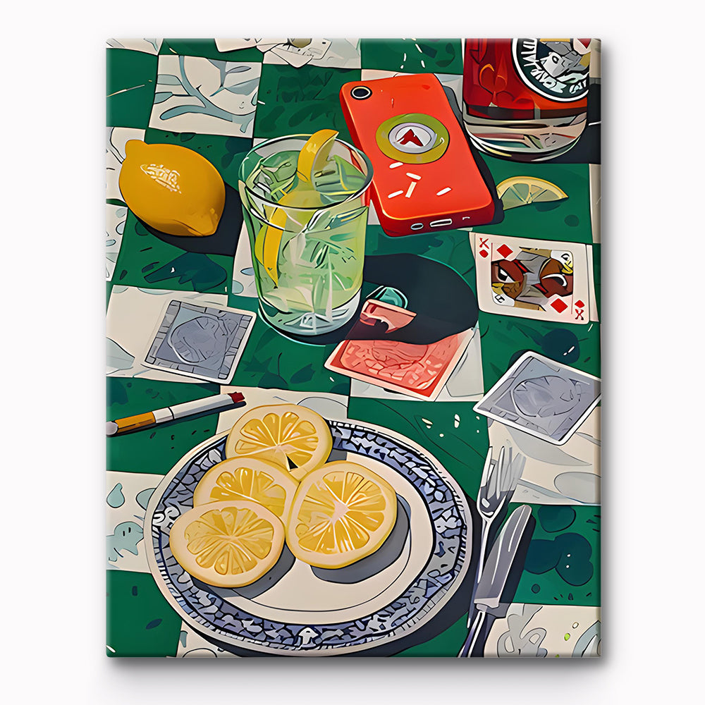 Leisurely Time Painting By Number 1