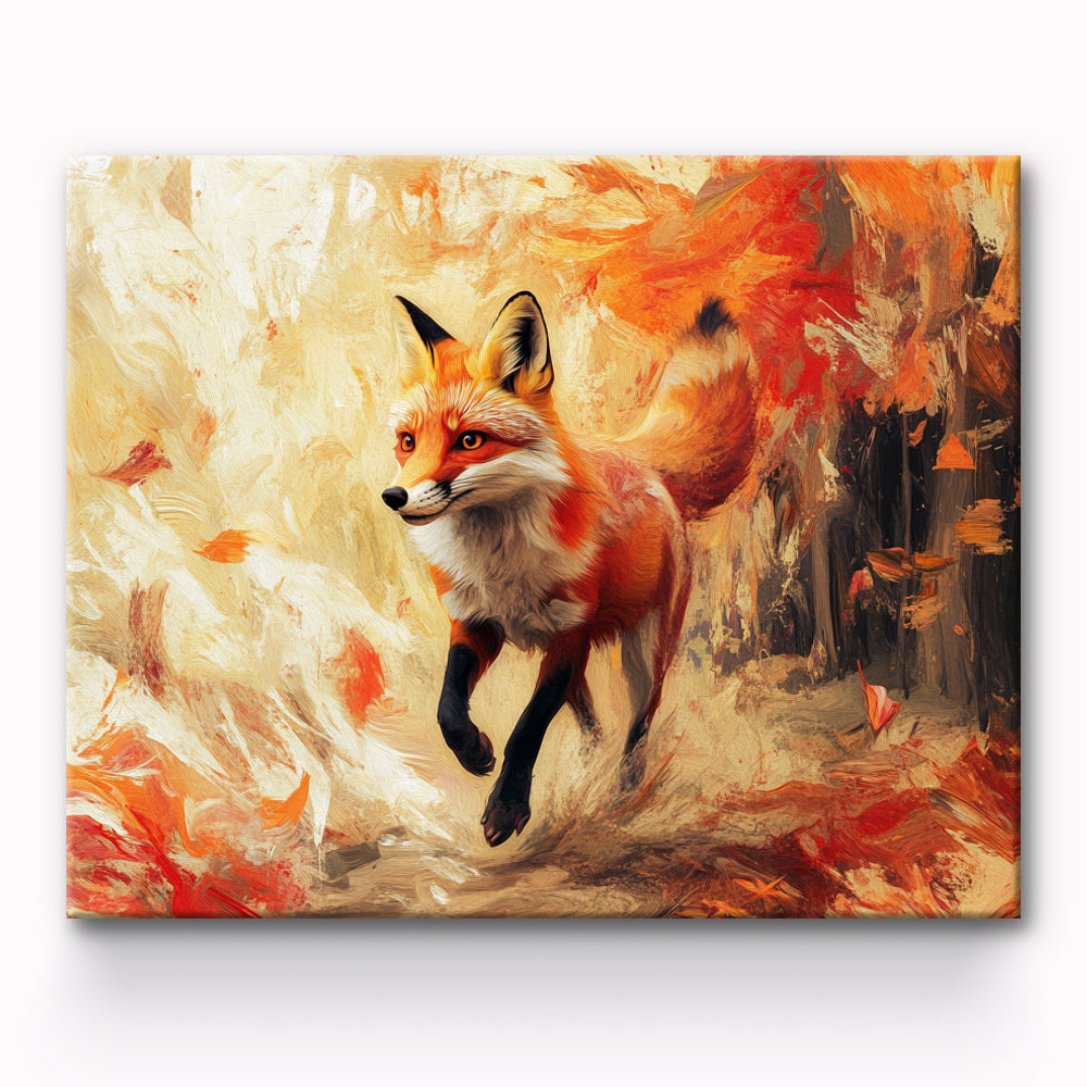 Fox Painting By Number 1