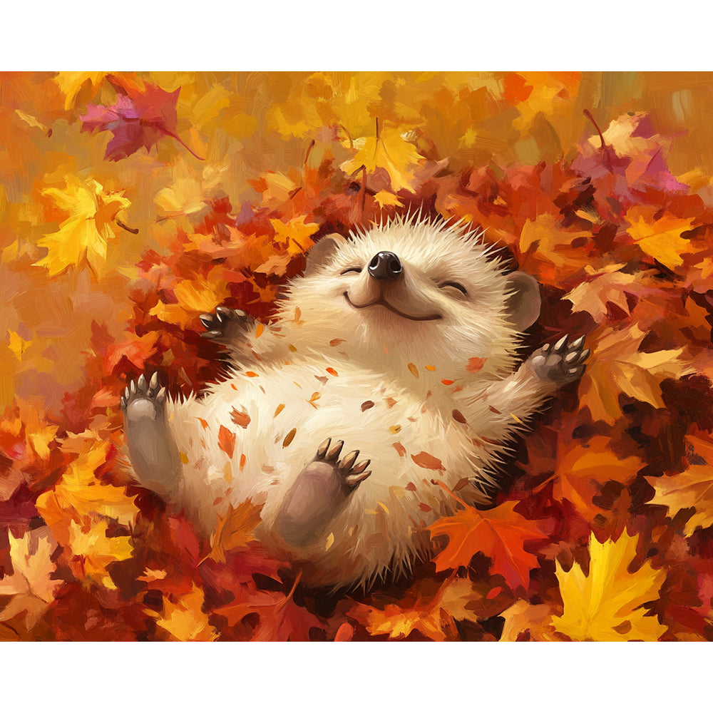 Hedgehog Painting By Number 2