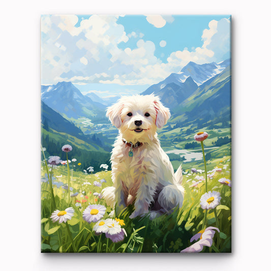 Dog Painting By Number 1