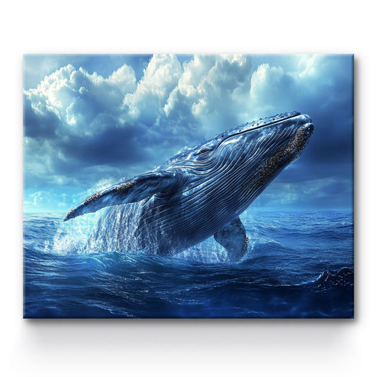 Whale Painting By Number 1