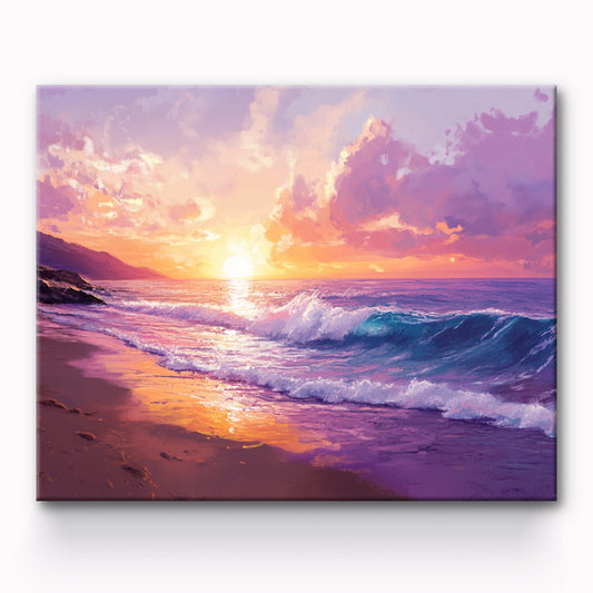 Beach Painting By Number 1