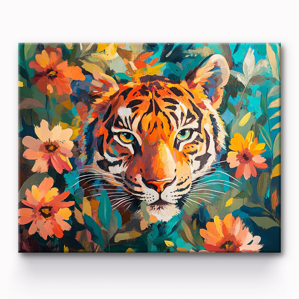 Tiger Painting By Number 1