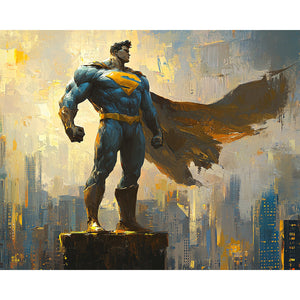 Superman Painting By Number 2