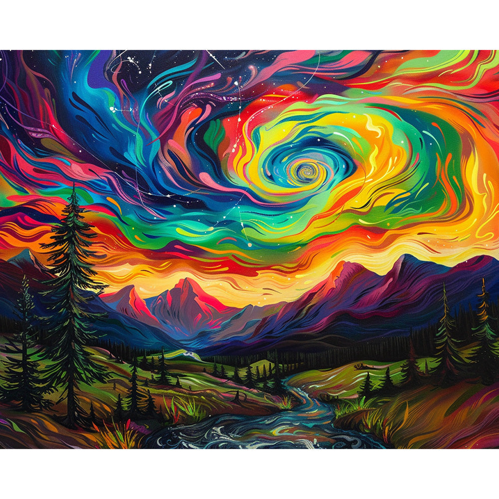 Starry Sky Painting By Number 2