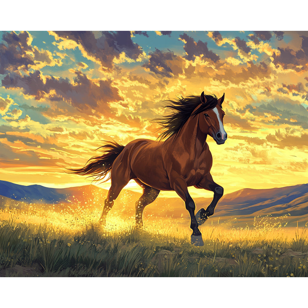 Horse Painting By Number 2