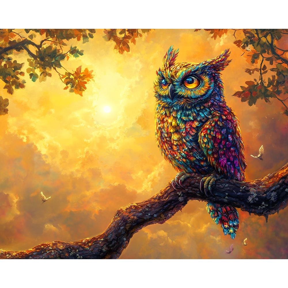 Owl Painting By Number 2